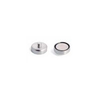 Base magnética superficies planas 30mm, 25 Kg, alto 16mm